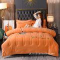 Conjunto de cama acolchoado acolchoado personalizado de luxo